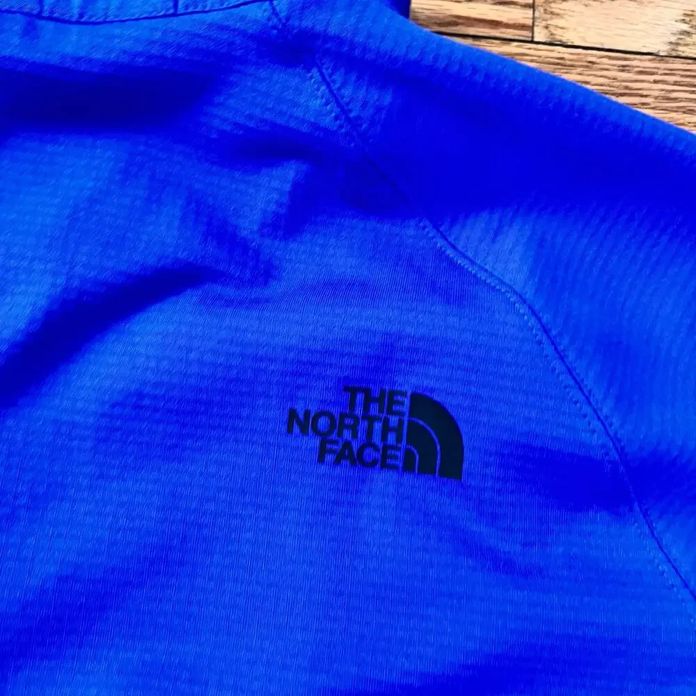 The North Face Shirt Mens Large 1/4 Zip Mountain Peaks Gorpcore Oreo Fleece